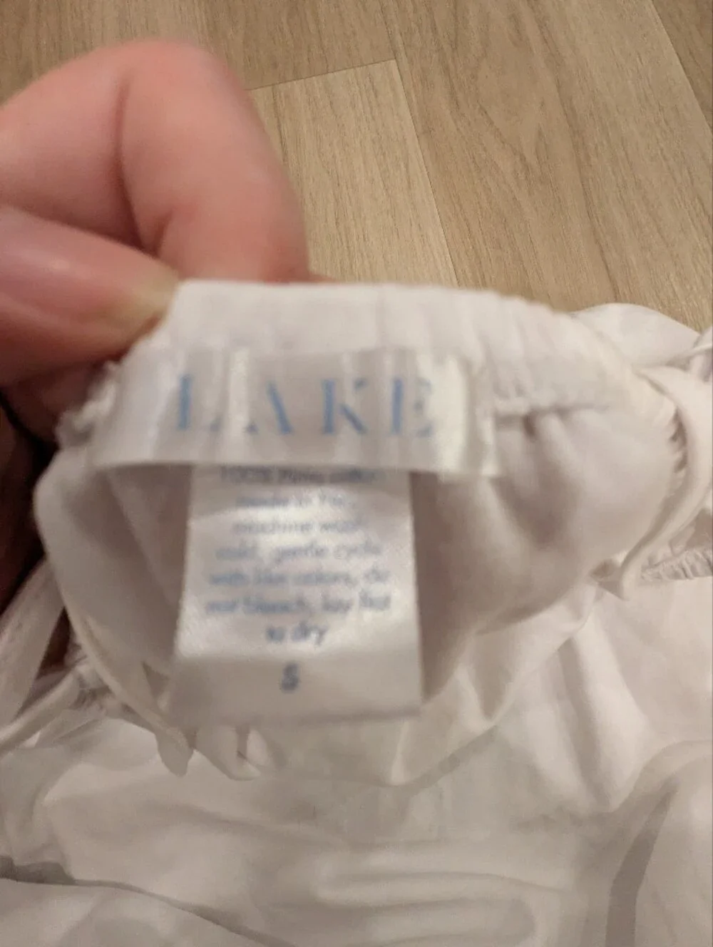 Lake White Nightgown Size S